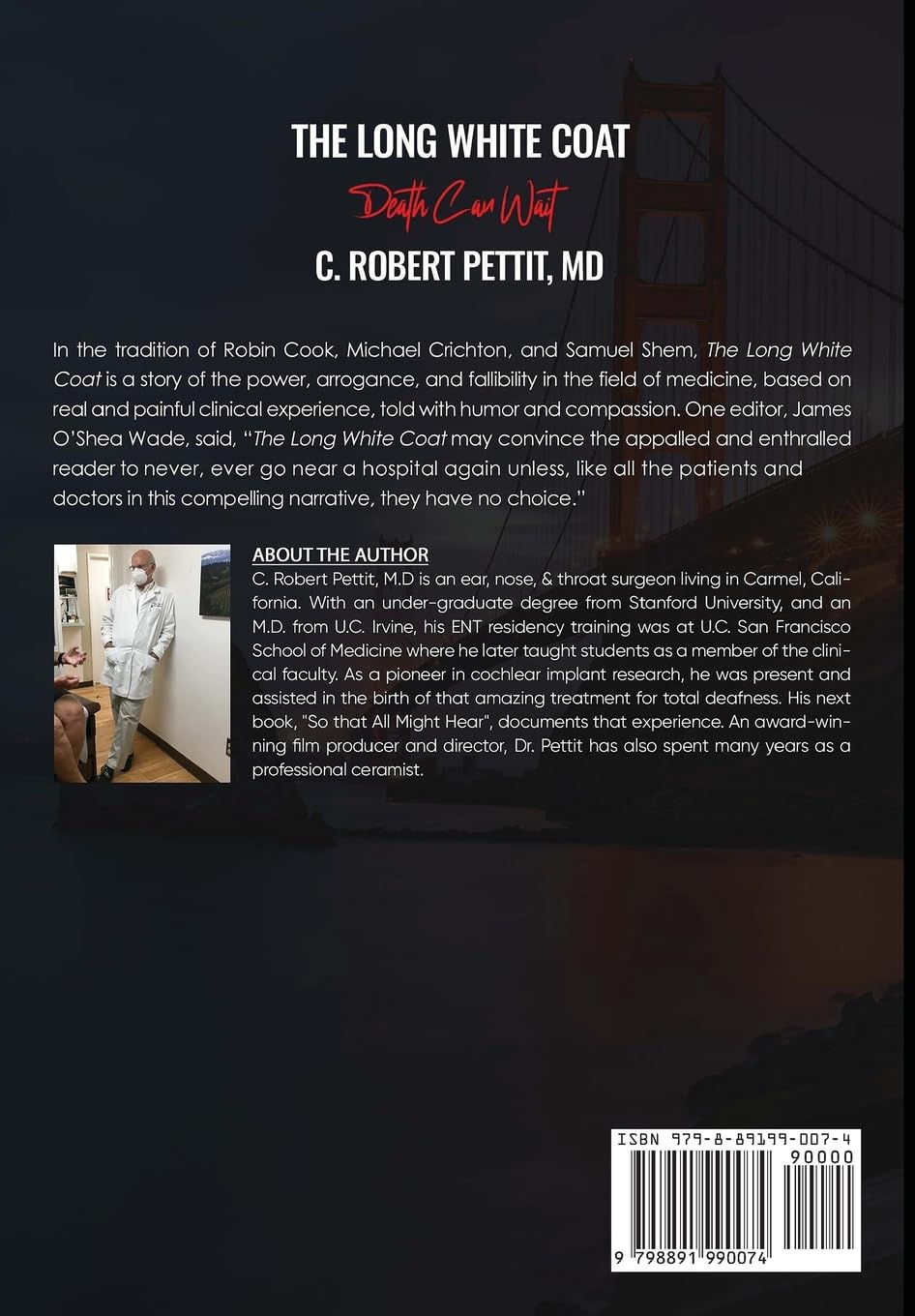 The Long White Coat: Death Can Wait - C. Robert Pettit